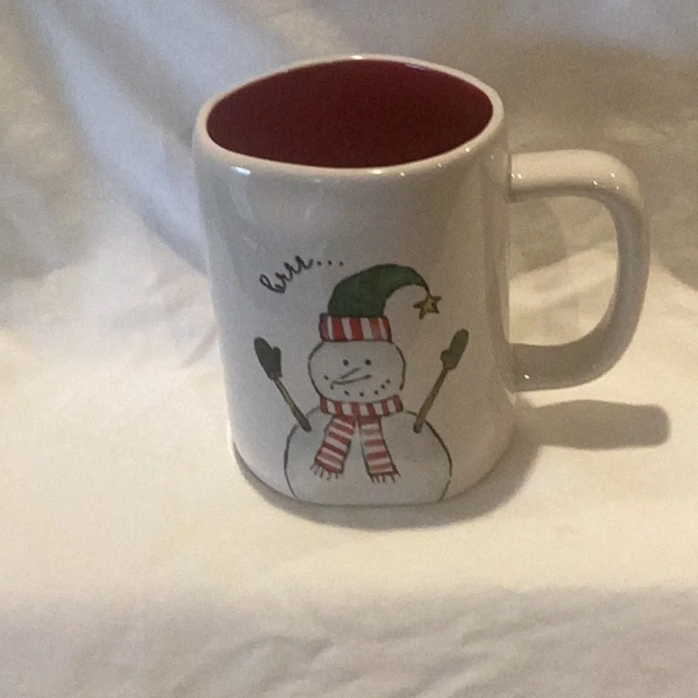 Rae Dunn Brrr Snowman mug
